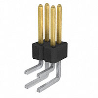 Amphenol FCI - 77317-812-04LF - CONN HEADER .100 2ROW R/A 4POS