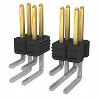 Amphenol FCI - 77319-104-10LF - CONN HEADER 10POS R/A .100 30AU