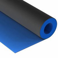 Desco - 66204 - ROLL RUBBER DUAL LAYER DRK BLUE