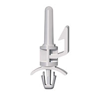 Essentra Components - EHCBS-16-01 - BRD SPT EDGE HOLD SNAP LCK 1"