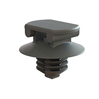 Essentra Components - FTH-37-01BK - CABLE TIE HOLDER FIR TREE BLACK