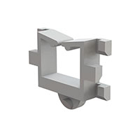 Essentra Components - LEWSE-27-01 - CBL CLIP WIRE SADDLE EDGE MNT