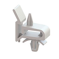 Essentra Components - PCBEH-10-01 - CB EDGE HOLDER PRINTED .66"