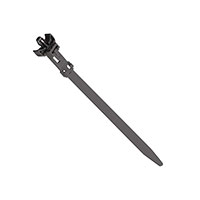 Essentra Components - WIT-40LAR - CBL TIE REL ARRWHD BLK 7.28"