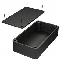 Hammond Manufacturing - 1550BBK - BOX ALUM BLACK 4.51"L X 2.52"W