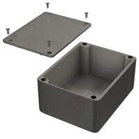 Hammond Manufacturing - 1550C - BOX ALUM UNPAINTED 4.53"LX3.54"W