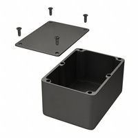 Hammond Manufacturing - 1550KBK - BOX ALUM BLACK 5.51"L X 4.02"W