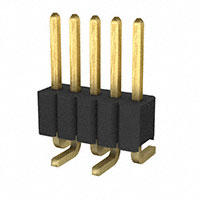 Harwin Inc. - M52-040000P0545 - 05 SIL SMT MALE PIN HDR