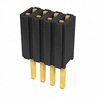 Harwin Inc. - M52-5000445 - CONN RCPT 4POS T/H 1.27MM GOLD