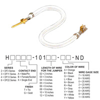 Hirose Electric Co Ltd - H2ABG-10112-W4 - JUMPER-H1503TR/A2015W/H1501TR12"