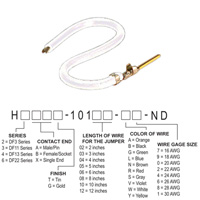 Hirose Electric Co Ltd - H3AXG-10106-W6 - JUMPER-H1507TR/A3049W/X 6"