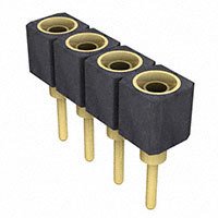 Mill-Max Manufacturing Corp. - 310-13-104-41-001000 - CONN SOCKET STRIP 4POS GOLD