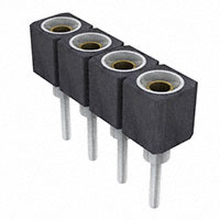 Mill-Max Manufacturing Corp. - 310-93-104-41-001000 - STRIP SOCKET 4 PIN SOLDER TAIL