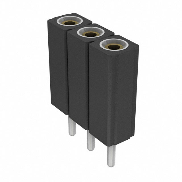 Mill-Max Manufacturing Corp. - 801-43-003-10-001000 - CONN SOCKET STRIP 03PIN .100 STR