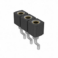 Mill-Max Manufacturing Corp. - 801-43-003-40-002000 - CONN SOCKET 3POS SIP .100 R/ANG