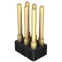 Mill-Max Manufacturing Corp. - 814-22-006-30-009101 - CONN SPRING 6POS DUAL .430 SMD