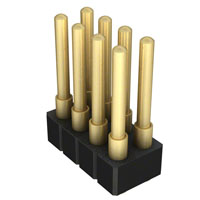 Mill-Max Manufacturing Corp. - 814-22-008-30-007101 - CONN SPRING 8POS DUAL .390 SMD