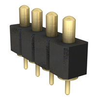 Mill-Max Manufacturing Corp. - 821-22-004-10-003101 - CONN SPRING 4POS SNGL .217 PCB