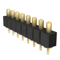 Mill-Max Manufacturing Corp. - 821-22-008-10-003101 - CONN SPRING 8POS SNGL .217 PCB