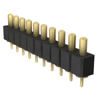 Mill-Max Manufacturing Corp. - 821-22-010-10-004101 - CONN SPRING 10POS SNGL .236 PCB