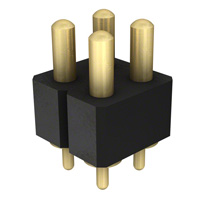 Mill-Max Manufacturing Corp. - 823-22-004-10-004101 - CONN SPRING 4POS DUAL .236 PCB