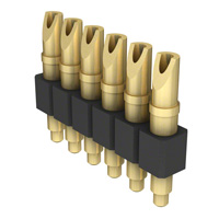 Mill-Max Manufacturing Corp. - 824-22-006-00-001000 - CONN HEADER SPRING 6POS SLD CUP