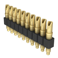 Mill-Max Manufacturing Corp. - 824-22-010-00-001000 - CONN HEADER SPRING 10POS SLD CUP