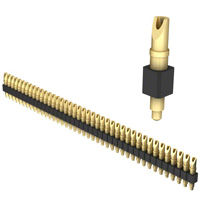 Mill-Max Manufacturing Corp. - 824-22-041-00-001000 - CONN HEADER SPRING 41POS SLD CUP