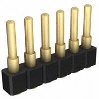 Mill-Max Manufacturing Corp. - 812-22-006-30-000101 - CONN SPRING 6POS SNGL .255 SMD