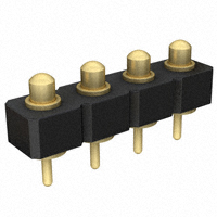 Mill-Max Manufacturing Corp. - 821-22-004-10-000101 - CONN SPRING 4POS SNGL .137 PCB