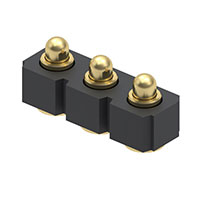 Mill-Max Manufacturing Corp. - 811-22-003-30-000101 - CONN SPRING CONT 03 POS .137 SMD