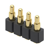 Mill-Max Manufacturing Corp. - 812-22-004-30-001101 - CONN SPRING 4POS SNGL .275 SMD