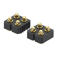 Mill-Max Manufacturing Corp. - 813-22-034-30-000101 - CONN SPRING CONT 34 POS .137 SMD