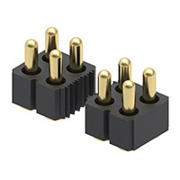 Mill-Max Manufacturing Corp. - 813-22-072-30-004101 - CONN SPRING CONT 72 POS .236 SMD