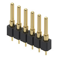 Mill-Max Manufacturing Corp. - 816-22-006-10-009101 - CONN HEADER SPRING 6POS SINGLE