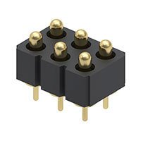 Mill-Max Manufacturing Corp. - 823-22-006-10-001101 - CONN SPRING 6POS DUAL .177 PCB