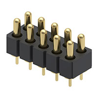 Mill-Max Manufacturing Corp. - 823-22-010-10-004101 - CONN SPRING 10POS DUAL .236 PCB