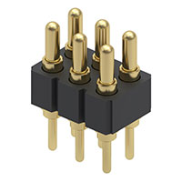 Mill-Max Manufacturing Corp. - 827-22-006-10-001101 - CONN, SPRING LOADED HEADER