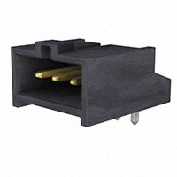 Molex, LLC - 0901362203 - CONN HEADER 3POS .100" R/A GOLD