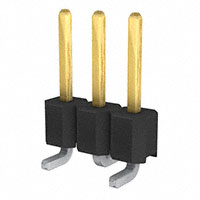 Molex, LLC - 0878980314 - 2.54MM SRSW SMT HDR W/CAP GOLD 3