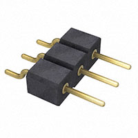 Preci-Dip - 350-10-103-00-206101 - CONN HDR 3POS 0.100 SMD R/A GOLD