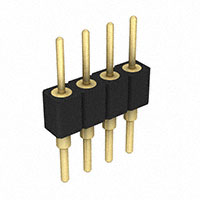 Preci-Dip - 350-10-104-00-018101 - CONN HDR 4POS T/H 0.100 GOLD