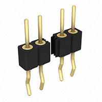 Preci-Dip - 350-10-105-01-666101 - CONN HDR 5POS T/H 0.100 GOLD