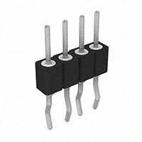 Preci-Dip - 350-80-104-01-666101 - CONN HDR 4POS T/H 0.100 TIN