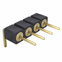 Preci-Dip - 399-10-104-10-009101 - CONN HDR 4POS 2.54MM T/H R/A