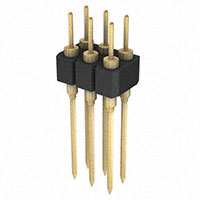 Preci-Dip - 453-10-206-00-001101 - CONN HDR 6POS 2.54MM WIRE WRAP