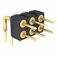 Preci-Dip - 499-10-206-10-009101 - CONN HDR 6POS 2.54MM T/H R/A