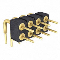 Preci-Dip - 499-10-208-10-009101 - CONN HDR 8POS 2.54MM T/H R/A