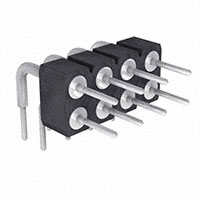 Preci-Dip - 499-80-208-10-009101 - CONN HDR 8POS 2.54MM T/H R/A