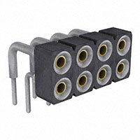 Preci-Dip - 499-87-208-10-003101 - R/A SOCKET DOUBLE ROW 8 POLE